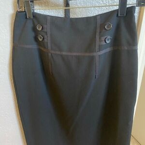 The Limited Black Pencil Skirt Knee-Length Work
